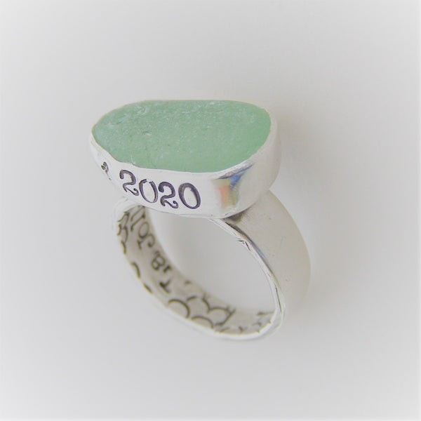 Sea Glass Rings