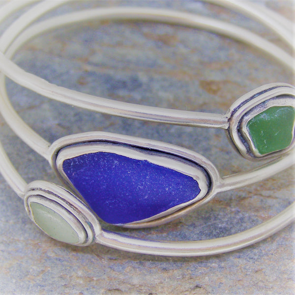 Sea Glass Bangle